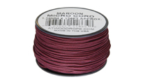 Плетено влакно Atwood Rope Micro Cord 125 ft Maroon